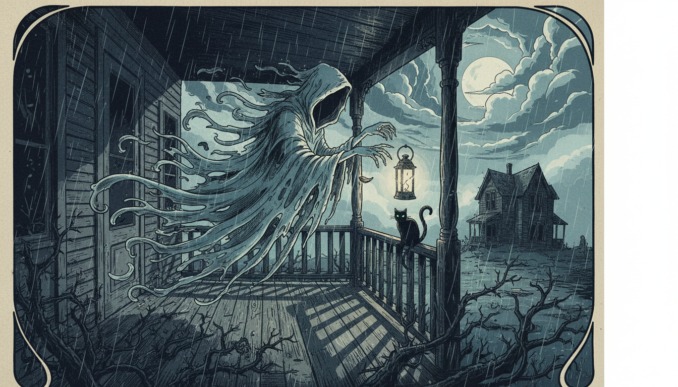 The Ghost on the Porch