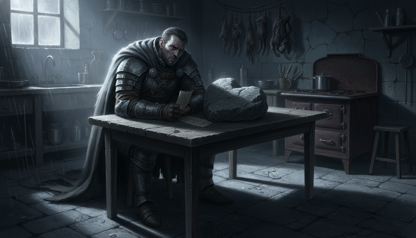 The Weight of the Cold Stone Kitchen